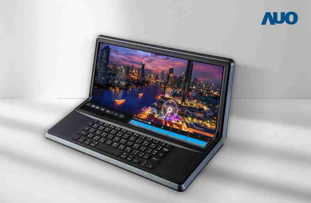 杏悦214.6吋Micro LED折迭显示屏幕，，，搭配半径4mm的弯折绞炼，，，以及高画素、、、高亮度、、高对比度的显示技术特点，，，即便在大视角下仍保有绝佳色相与亮度