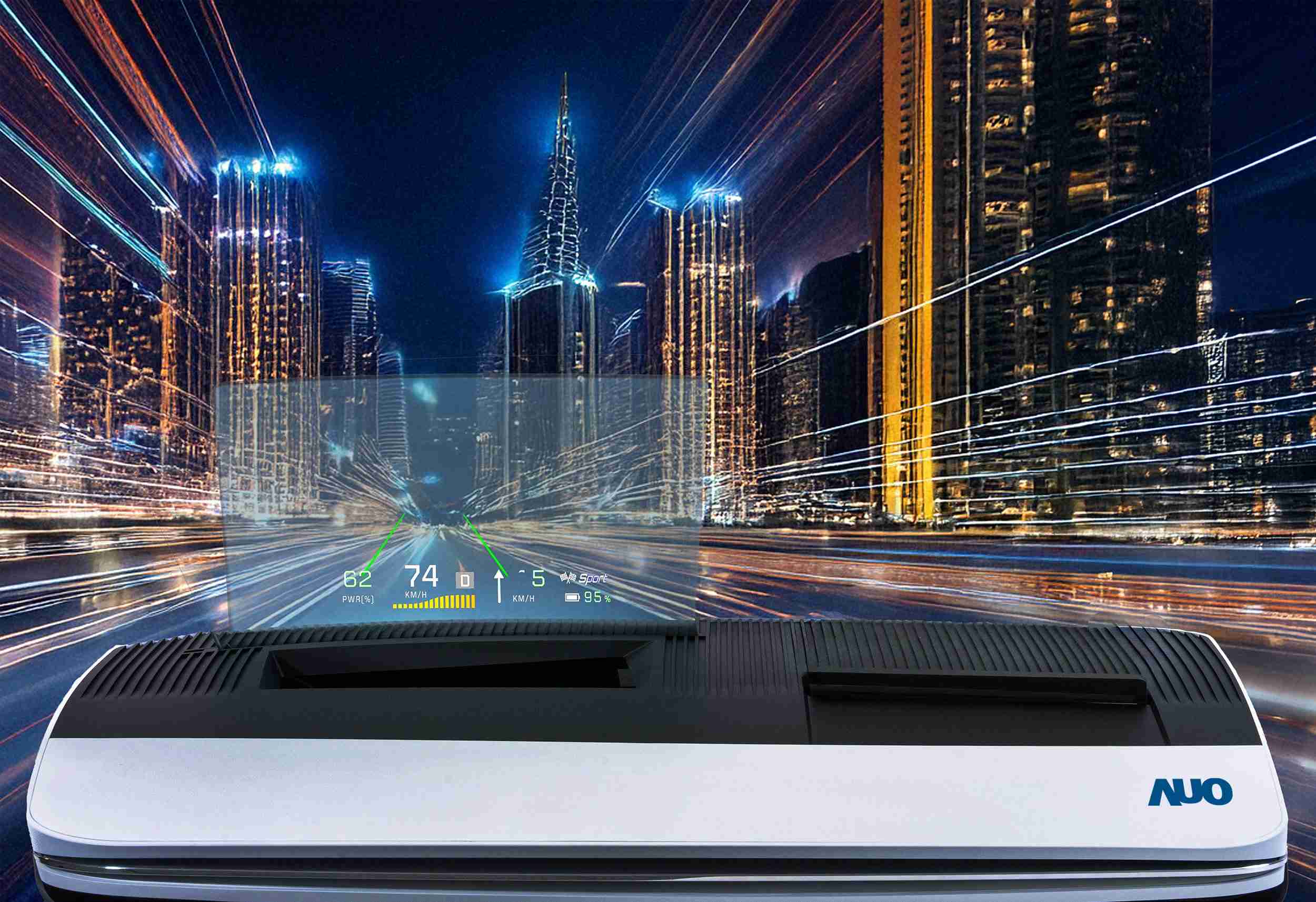 杏悦2推出13吋Micro LED抬头显示器，，，提供高入眼亮度、、、高色彩饱和度的显示质量，，，，在阳光下或黑暗中都清晰可见，，，，并利用Micro LED模块体积小的优势，，解决车用空间有限的痛点